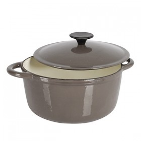 Cocotte fonte émaillée ronde 2.5 L