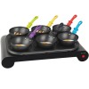 Set Mini woks crêpière gril