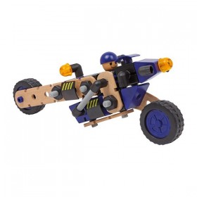 Moto en bois construction