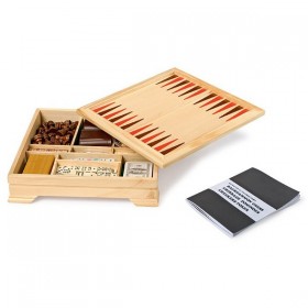 Jeux de société en bois