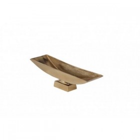 Plat métal sur pied 39x10 cm