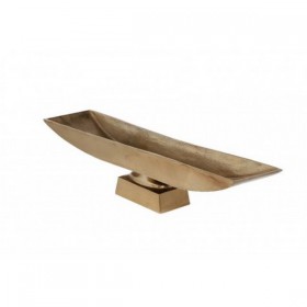 Plat métal sur pied 59x13 cm