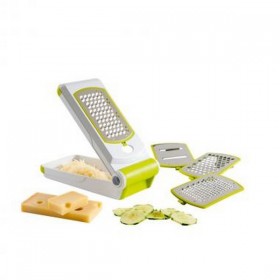 Boîte multi râpes 4 lames interchangeables
