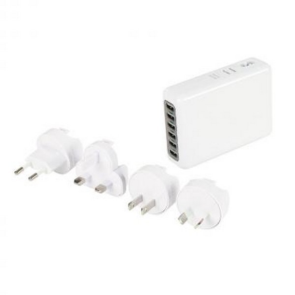 Adaptateur universel 6 ports USB international Clip Sonic Technology