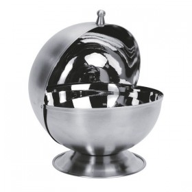 Sucrier boule inox