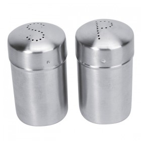 Salière poivrière inox