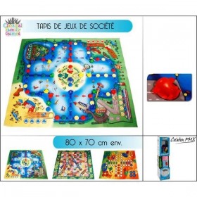Tapis jeu de société chevaux