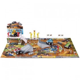 Jeu de Cross sur tapis puzzle