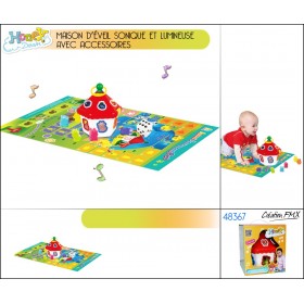 Maison d'éveil sonore et lumineuse