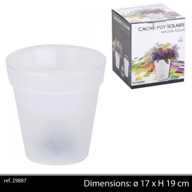 Cache pot solaire PM