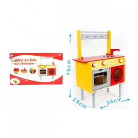 Cuisine enfant en bois