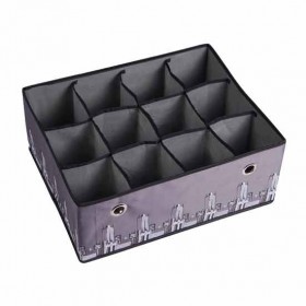 Boîte de rangement tiroir 12 cases