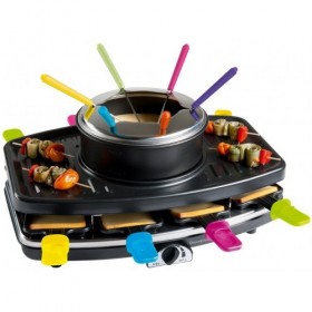 Appareil à raclette fondue et grill
