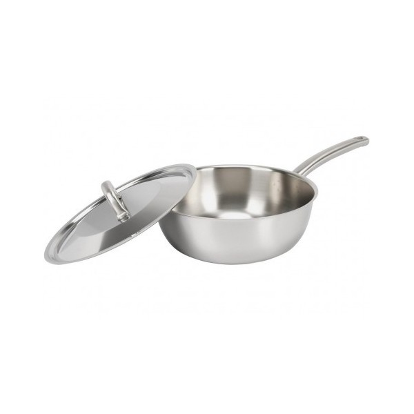 Sauteuse inox - 28 cm