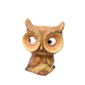 Cache-pot décor hibou