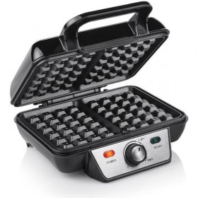 Gaufrier électrique inox 2 gaufres