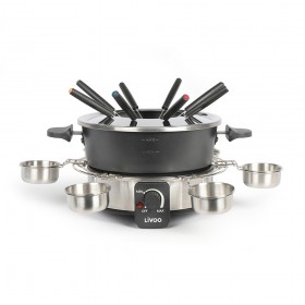 Appareil à fondue électrique avec accessoires