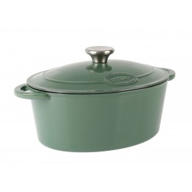 Cocotte fonte ovale capacité 9 litres