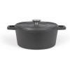 Cocotte fonte ronde 5L rouge