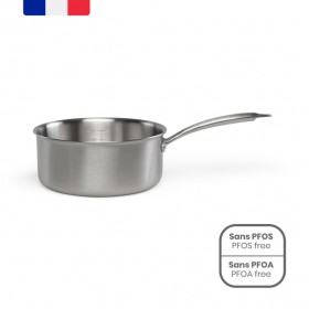 Casserole acier inoxydable 20 cm Qualité France sans PFOA ni PFOS
