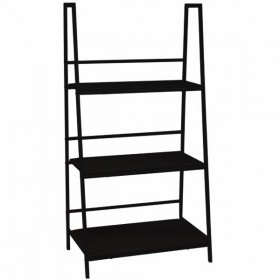 Étagère inclinée 3 tablettes en MDF Marron