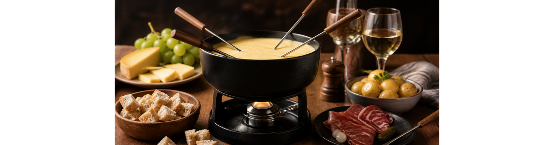 Appareils à fondue traditionnels & conviviaux