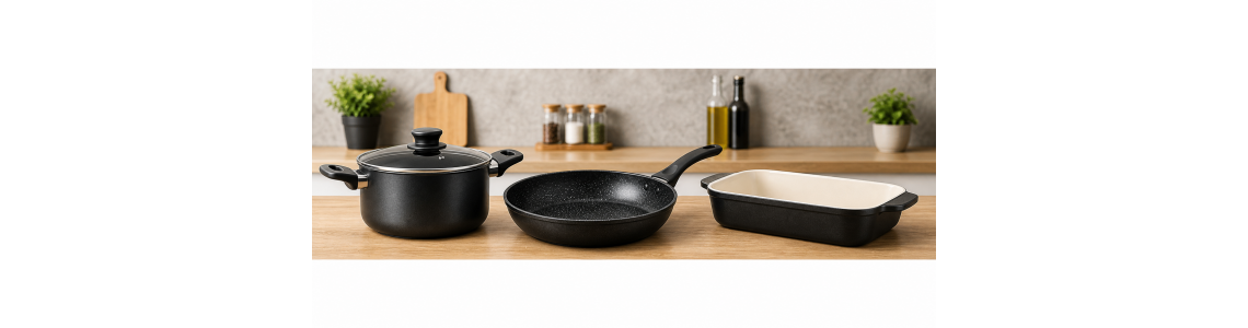 Poêles, Casseroles & Plats Essentiels