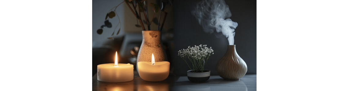 Bougies - Bougeoirs & Diffusion Aromatique